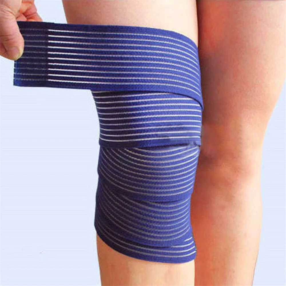 1Pc Elastic Bandage Tape Sport Knee Support Strap Pads Protector Band For Joelheira Ankle Leg Wrist Wrap | Красота и здоровье