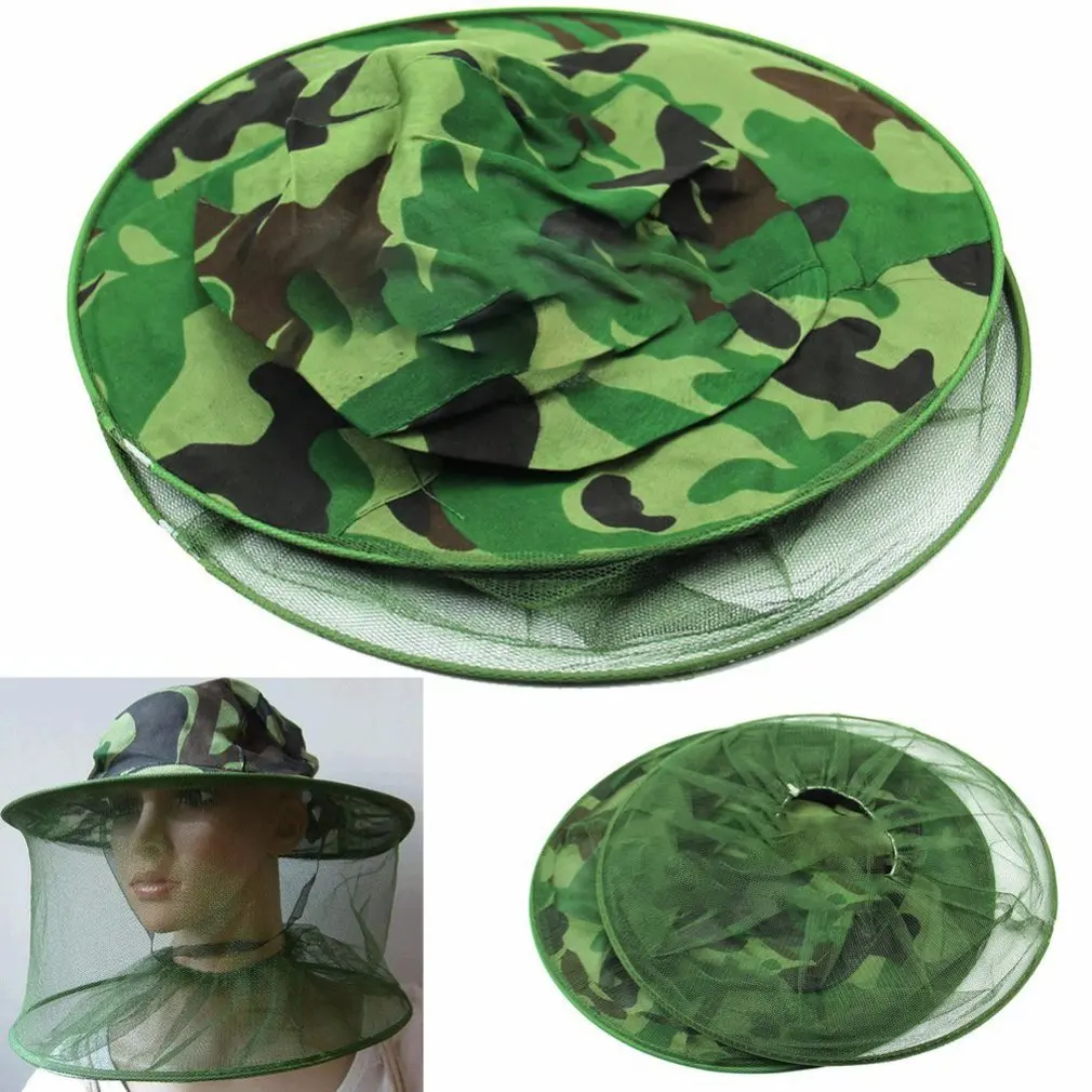 Anti-mosquito Beekeeping Hat Camouflage Gauze Hat Summer Face Cover Net Hat Outdoor Mosquito Gauze Work Hat
Anti-mosquito Beekeeping Hat Camouflage Gauze Hat Summer Face Cover Net Hat Outdoor Mosquito Gauze Work Hat