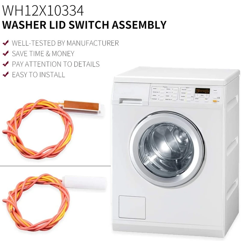 WH12X10334 Washer Lid Switch with Wire Harness Assembly for GE Hotpoint WH12X10334 1256927 AP3968471 PS1482372
WH12X10334 Washer Lid Switch with Wire Harness Assembly for GE Hotpoint WH12X10334 1256927 AP3968471 PS1482372