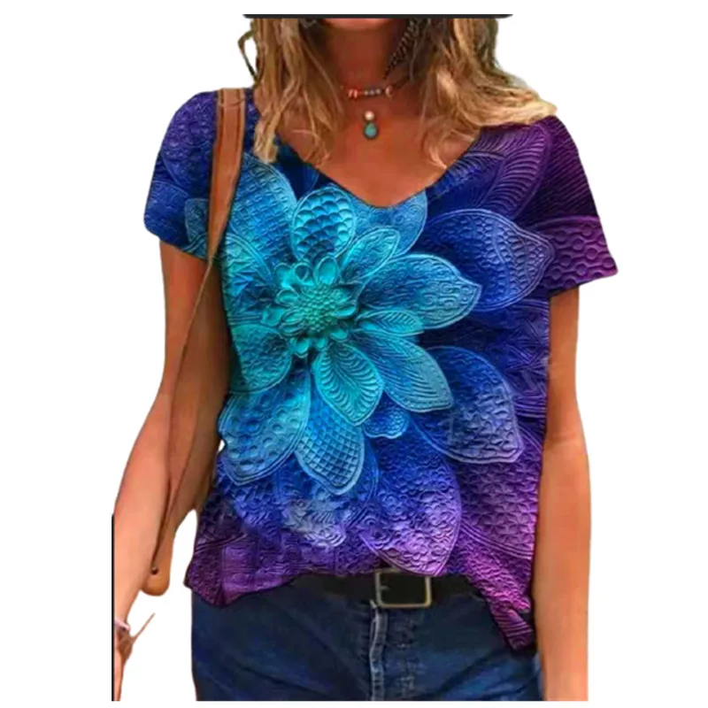 3D Abstract Women Print T Shirt Summer 2021 New Casual Short Sleeve V-Neck Tee Lady Fashion Streetwear Oversized Tops Plus Size 
3D Abstract Women Print T Shirt Summer 2021 New Casual Short Sleeve V-Neck Tee Lady Fashion Streetwear Oversized Tops Plus Size