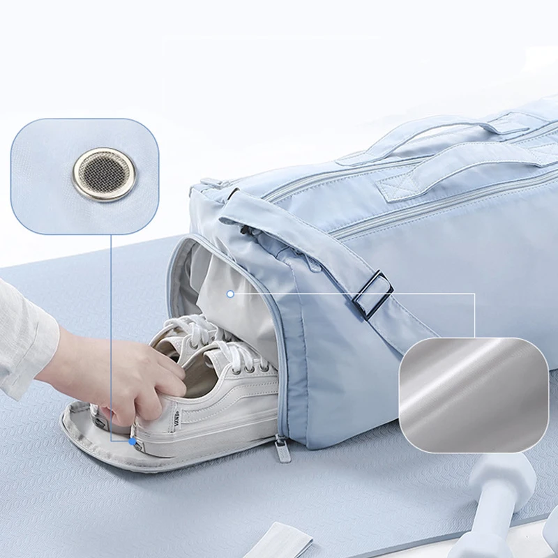 Дорожная женская сумка, многофункциональная водонепроницаемая сумка с карманами для спорта, фитнеса, тренажерного зала, Вместительная жен...
Дорожная женская сумка, многофункциональная водонепроницаемая сумка с карманами для спорта, фитнеса, тренажерного зала, Вместительная жен...