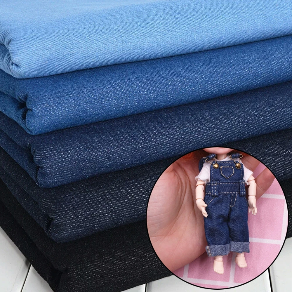 1PCS 50*75cm Cotton Fabric Washed Denim Clothes Sewing Handmade Doll Clothes Dress DIY Materials Girl DIY Best Gift Toys
1PCS 50*75cm Cotton Fabric Washed Denim Clothes Sewing Handmade Doll Clothes Dress DIY Materials Girl DIY Best Gift Toys