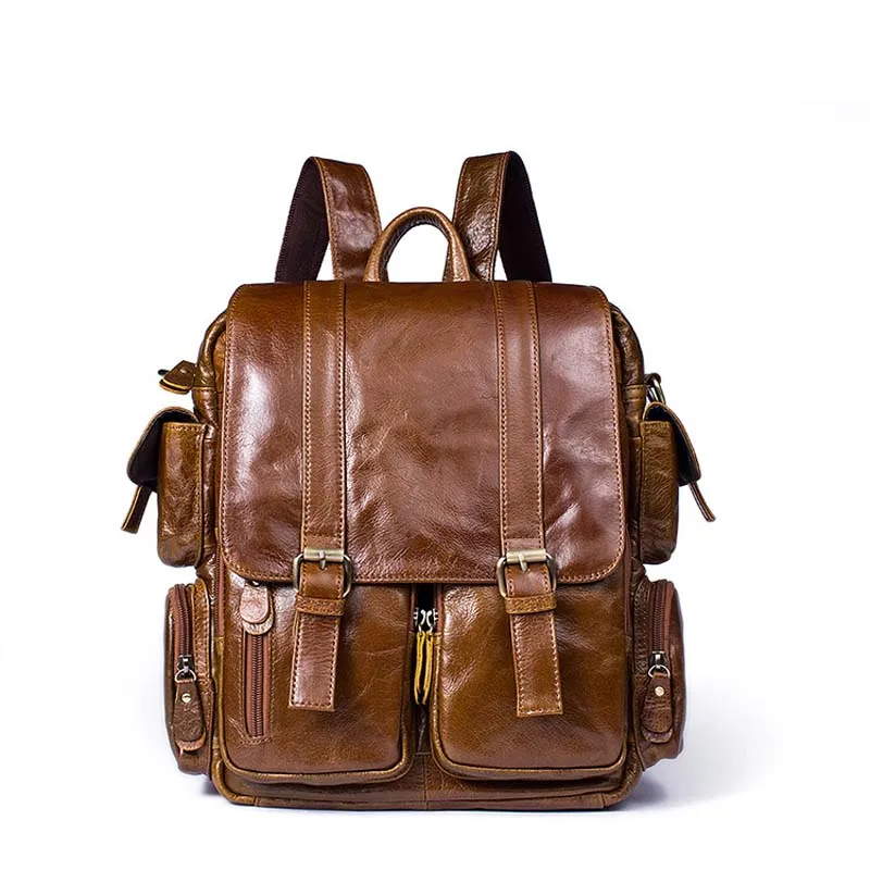 New brand Male's backpack tide brand European and American fashion leather student bag men's large capacity leisure bag backpack
New brand Male's backpack tide brand European and American fashion leather student bag men's large capacity leisure bag backpack