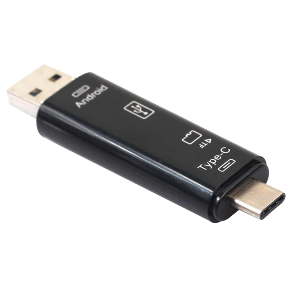 Комбинированный концентратор USB C Все в одном адаптер 5 1 Type C/Micro USB/USB2.0/USB3.0 с