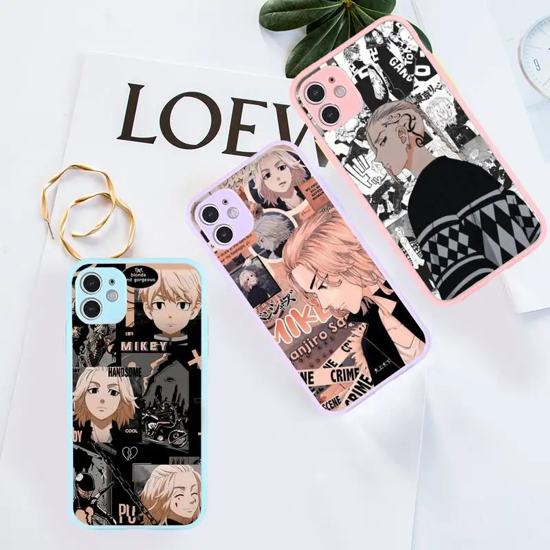 Tokyo revengers mikey Phone Case For iPhone 12 11 Mini Pro XR XS Max 7 8 Plus X Matte transparent Purple Back Cover
Tokyo revengers mikey Phone Case For iPhone 12 11 Mini Pro XR XS Max 7 8 Plus X Matte transparent Purple Back Cover