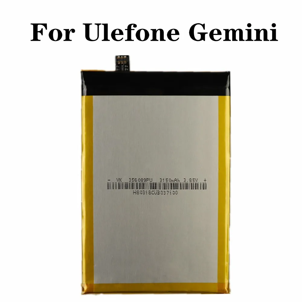 Новый аккумулятор для смартфона Ulefone Gemini, аккумулятор 3150 мАч высокого качества
Новый аккумулятор для смартфона Ulefone Gemini, аккумулятор 3150 мАч высокого качества