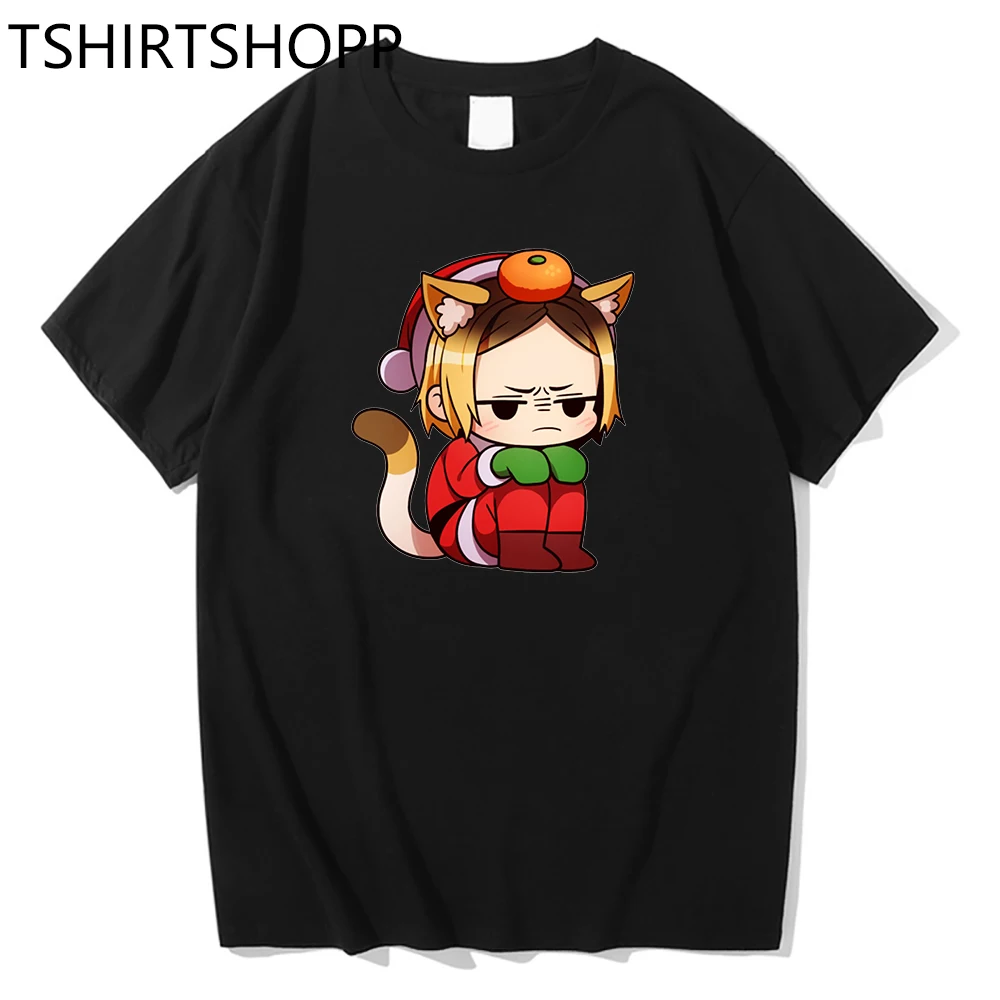 Классическая футболка с Аниме Haikyuu Christmas Kenma, Женская/мужская футболка в стиле Харадзюку, футболка с принтом из хлопка, женская футболка
Классическая футболка с Аниме Haikyuu Christmas Kenma, Женская/мужская футболка в стиле Харадзюку, футболка с принтом из хлопка, женская футболка