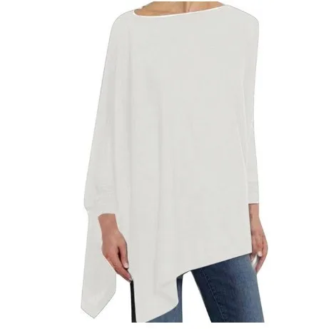 Spring and Autumn New Fashion Long Sleeve Irregular Hem Pure Color Pullover Shirt Casual Loose Top Women
Spring and Autumn New Fashion Long Sleeve Irregular Hem Pure Color Pullover Shirt Casual Loose Top Women