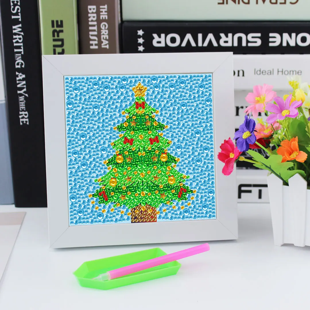 5D DIY Diamond Painting with Frame Cartoon Christmas Tree Decoration Rhinestone Embroidery Cross Ctitch Mosaic Picture
5D DIY Diamond Painting with Frame Cartoon Christmas Tree Decoration Rhinestone Embroidery Cross Ctitch Mosaic Picture