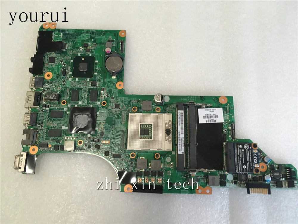 yourui 630279-001 630279-601 DA0LX6MB6H1 Mainboard For HP DV6 DV6-3000 Laptop motherboard DDR3 Test work perfect
yourui 630279-001 630279-601 DA0LX6MB6H1 Mainboard For HP DV6 DV6-3000 Laptop motherboard DDR3 Test work perfect