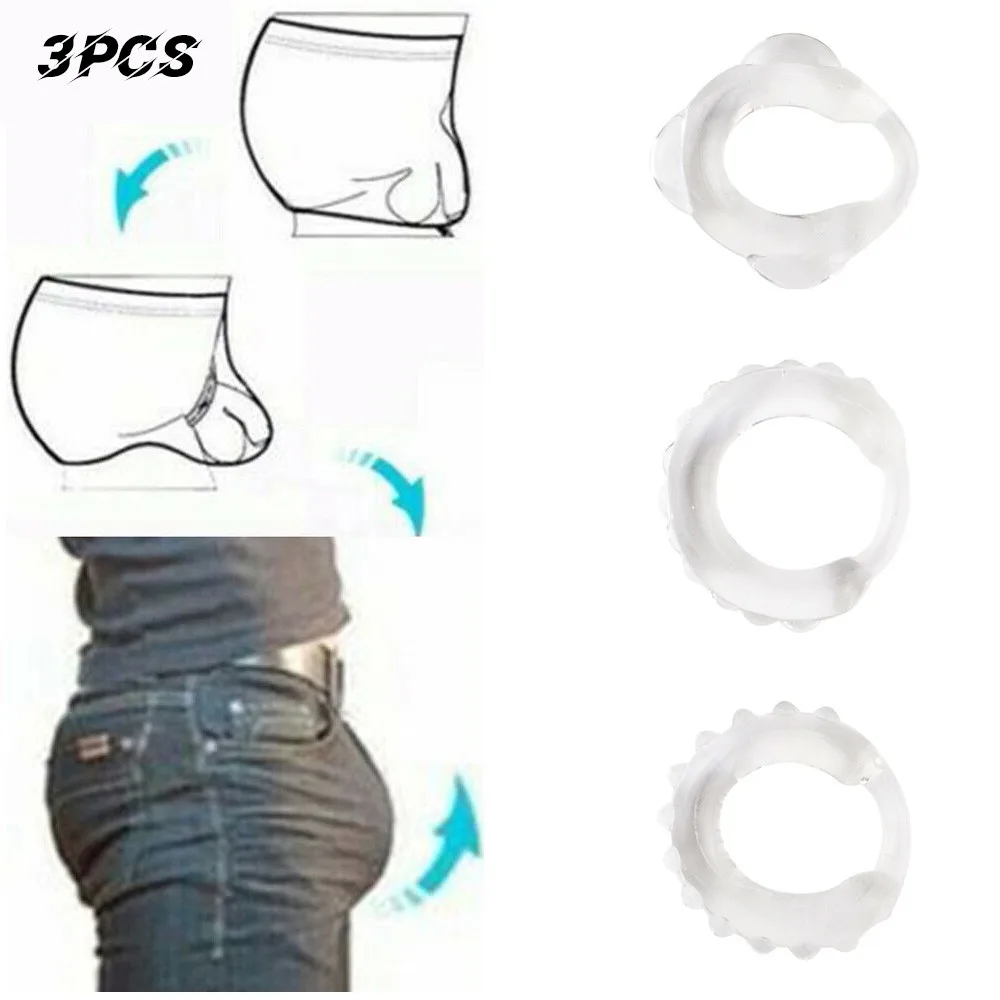 1/3pcs Penisring Cockring Silicone Ring Reusable Thongs STAY HARD Sexy Underwear High Elastic Underwear Thong C-strap
1/3pcs Penisring Cockring Silicone Ring Reusable Thongs STAY HARD Sexy Underwear High Elastic Underwear Thong C-strap