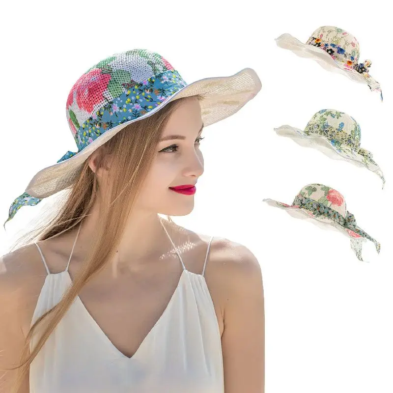 Summer Straw Hat Women Big Wide Brim Beach Hat Sun Hat Foldable Sun Block UV Protection Panama Hat Bone Chapeu Feminino
Summer Straw Hat Women Big Wide Brim Beach Hat Sun Hat Foldable Sun Block UV Protection Panama Hat Bone Chapeu Feminino