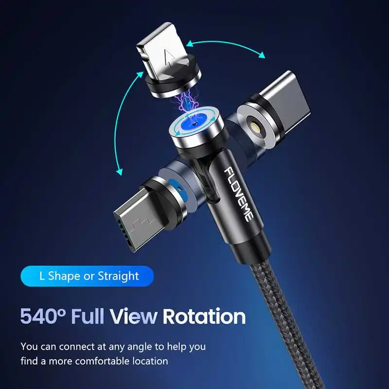 Magnetic USB Cable Fast Charging Cable USB Type C Cable For iPhone Samsung Huawei Xiaomi Micro USB Lightning Magnetic Charger
Magnetic USB Cable Fast Charging Cable USB Type C Cable For iPhone Samsung Huawei Xiaomi Micro USB Lightning Magnetic Charger