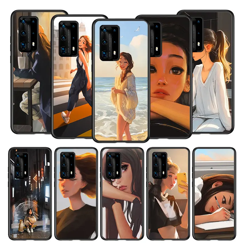 Fashion Cool Black Girls For Huawei P50 40 30 20 10 9 Lite E Mini Pro 5G 2017 2019 Soft Silicone Black Cover Phone Case
Fashion Cool Black Girls For Huawei P50 40 30 20 10 9 Lite E Mini Pro 5G 2017 2019 Soft Silicone Black Cover Phone Case