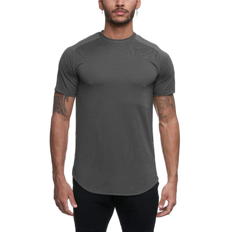 4 Colors mens Slim Fit Men Bodybuilding Gym Workout Fitness short-Sleeves Running Clothes Plain Male Summer Casual shirt
4 Colors mens Slim Fit Men Bodybuilding Gym Workout Fitness short-Sleeves Running Clothes Plain Male Summer Casual shirt