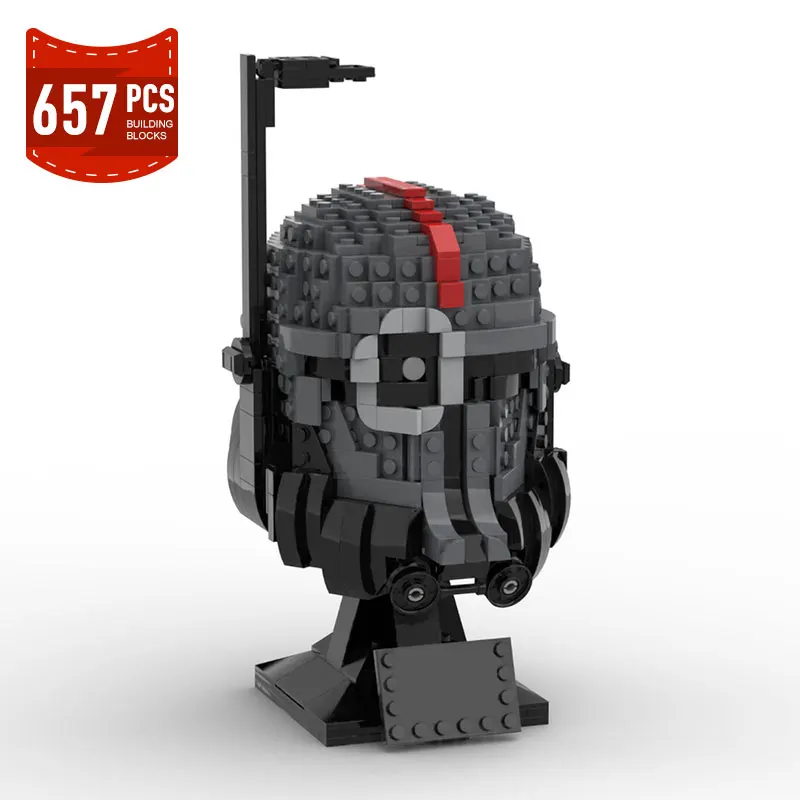 Конструктор MOC Star space hunter шлем, клон команды, бюст, научная фантастика, экшн-фигурки, модели, игрушки для детей, мальчиков
Конструктор MOC Star space hunter шлем, клон команды, бюст, научная фантастика, экшн-фигурки, модели, игрушки для детей, мальчиков