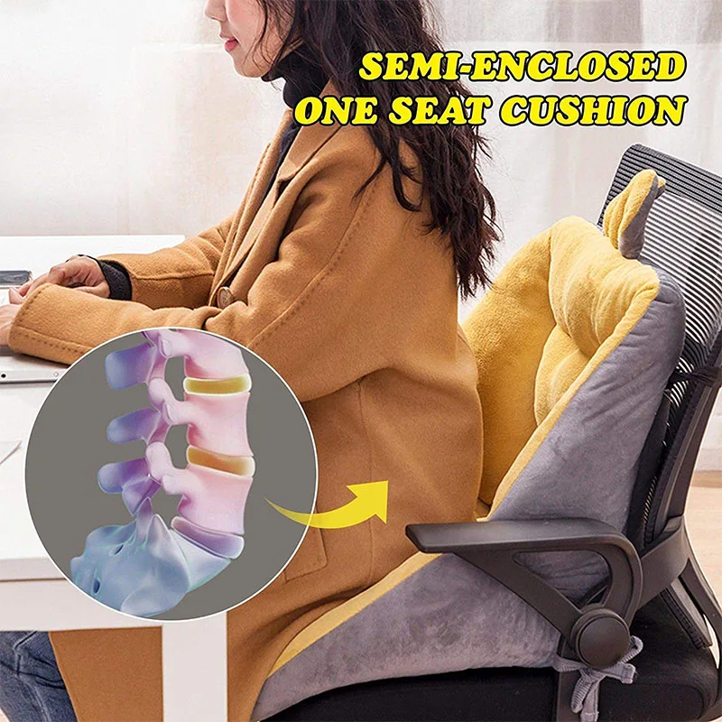 Comfort Semi-Enclosed One Seat Cushion for Office Chair Pain Relief Cushion Sciatica Bleacher Seats with Backs and Cushion
Comfort Semi-Enclosed One Seat Cushion for Office Chair Pain Relief Cushion Sciatica Bleacher Seats with Backs and Cushion