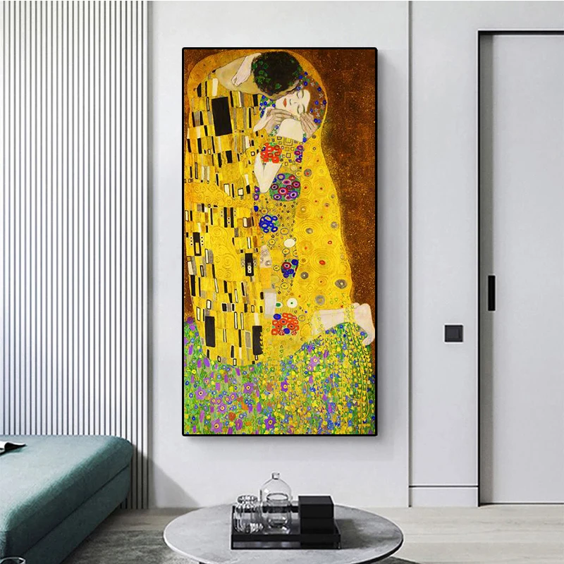 Famous Art Gustav Klimt Kisses Classical Oil Painting Art Poster Prints Wall Paintings On Canvas Home Picture Nordic Decoration
Famous Art Gustav Klimt Kisses Classical Oil Painting Art Poster Prints Wall Paintings On Canvas Home Picture Nordic Decoration