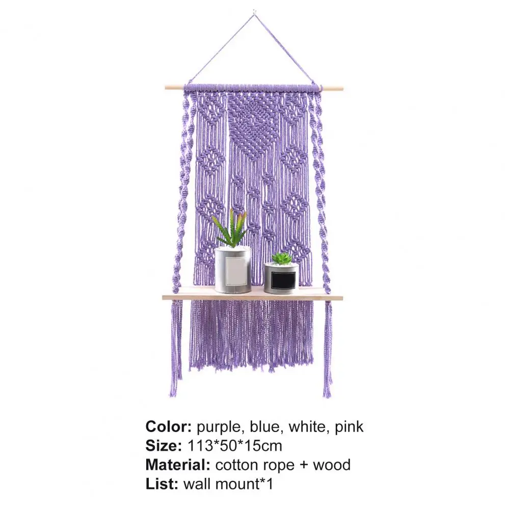 Tapestry Storage Shelf Heart Shape High Durability Wood Plant Pot Basket Hanger Holder for Home
Tapestry Storage Shelf Heart Shape High Durability Wood Plant Pot Basket Hanger Holder for Home