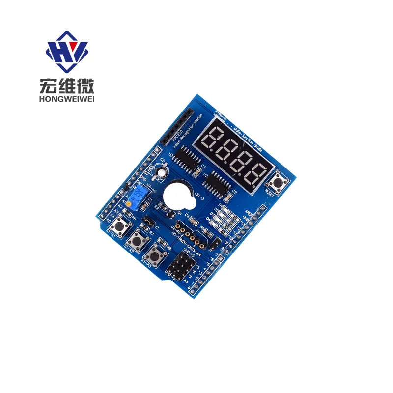 Multifunction W/ Buzzer 4 Digit Digital LED Expansion Board Modul for Arduino Development Board Mega2560 Sensor Interface Shield
Multifunction W/ Buzzer 4 Digit Digital LED Expansion Board Modul for Arduino Development Board Mega2560 Sensor Interface Shield