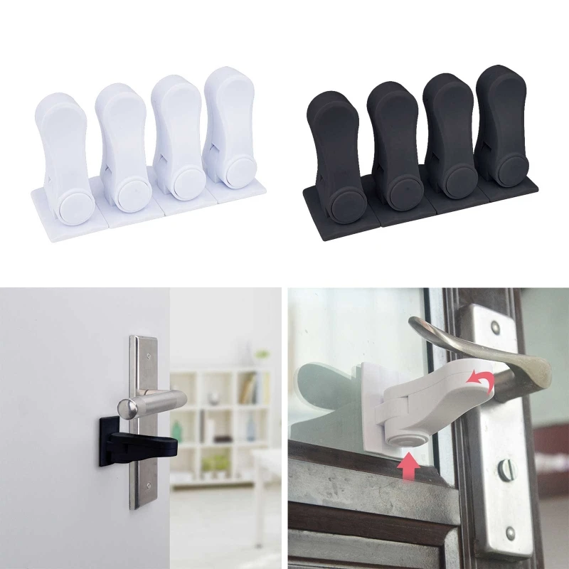 4 Pcs Child Proof Door Lever Security Locks Baby Anti-open Protection Locks Door Handle Safety Lock
4 Pcs Child Proof Door Lever Security Locks Baby Anti-open Protection Locks Door Handle Safety Lock