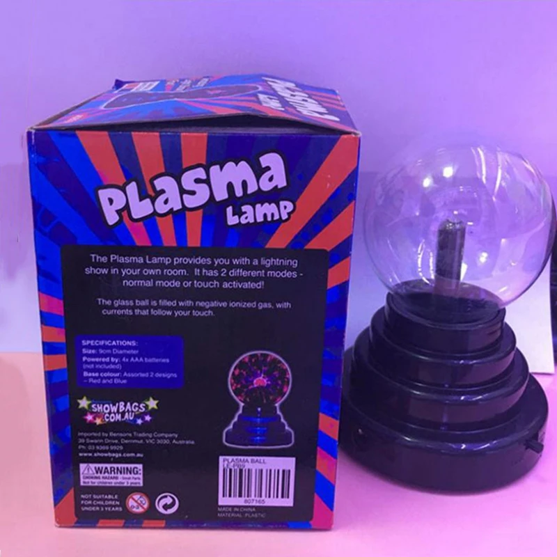 USB Novelty Magic Crystal Plasma Ball Touch Light 3 inch LED Night Light Glass Plasma Ball Sphere Table Lights Kids Gift
USB Novelty Magic Crystal Plasma Ball Touch Light 3 inch LED Night Light Glass Plasma Ball Sphere Table Lights Kids Gift