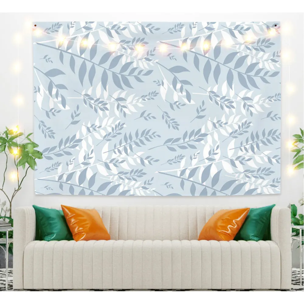 Beautiful Baby Blue Printing Leaves for Bedroom Photography Wall Decor Tapestry
Beautiful Baby Blue Printing Leaves for Bedroom Photography Wall Decor Tapestry