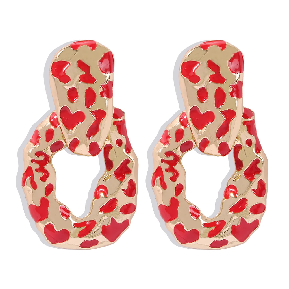 Exaggerated Earrings Irregular Alloy Plated Earrings Women Fashion Personality Long Popular Aretes De Mujer Christmas Earrings
Exaggerated Earrings Irregular Alloy Plated Earrings Women Fashion Personality Long Popular Aretes De Mujer Christmas Earrings