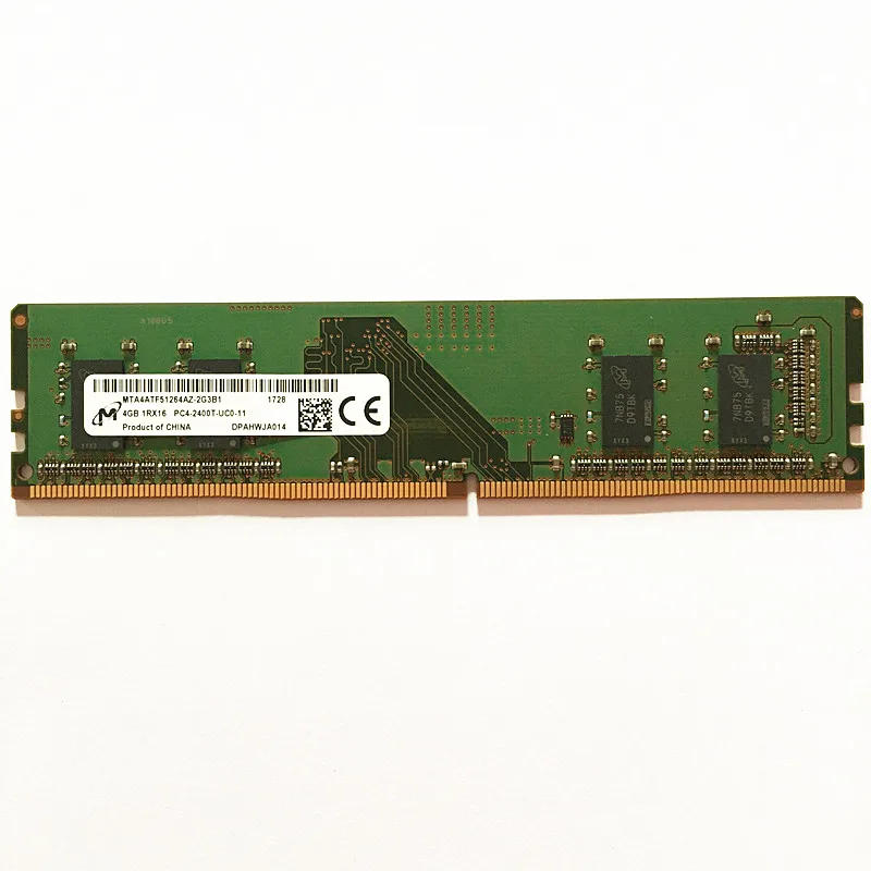 Micron DDR4 RAMS 4gb 2400MHz Desktop Memory 4GB 1RX16 PC4-2400T-UC0-11 DDR4 2400 4GB Memoria
Micron DDR4 RAMS 4gb 2400MHz Desktop Memory 4GB 1RX16 PC4-2400T-UC0-11 DDR4 2400 4GB Memoria