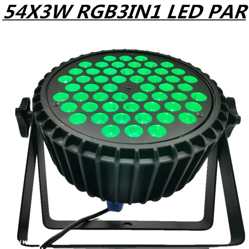 54X3W светодиодный светильник RGB 3IN1 Par DMX дискотечный s профессиональное DJ