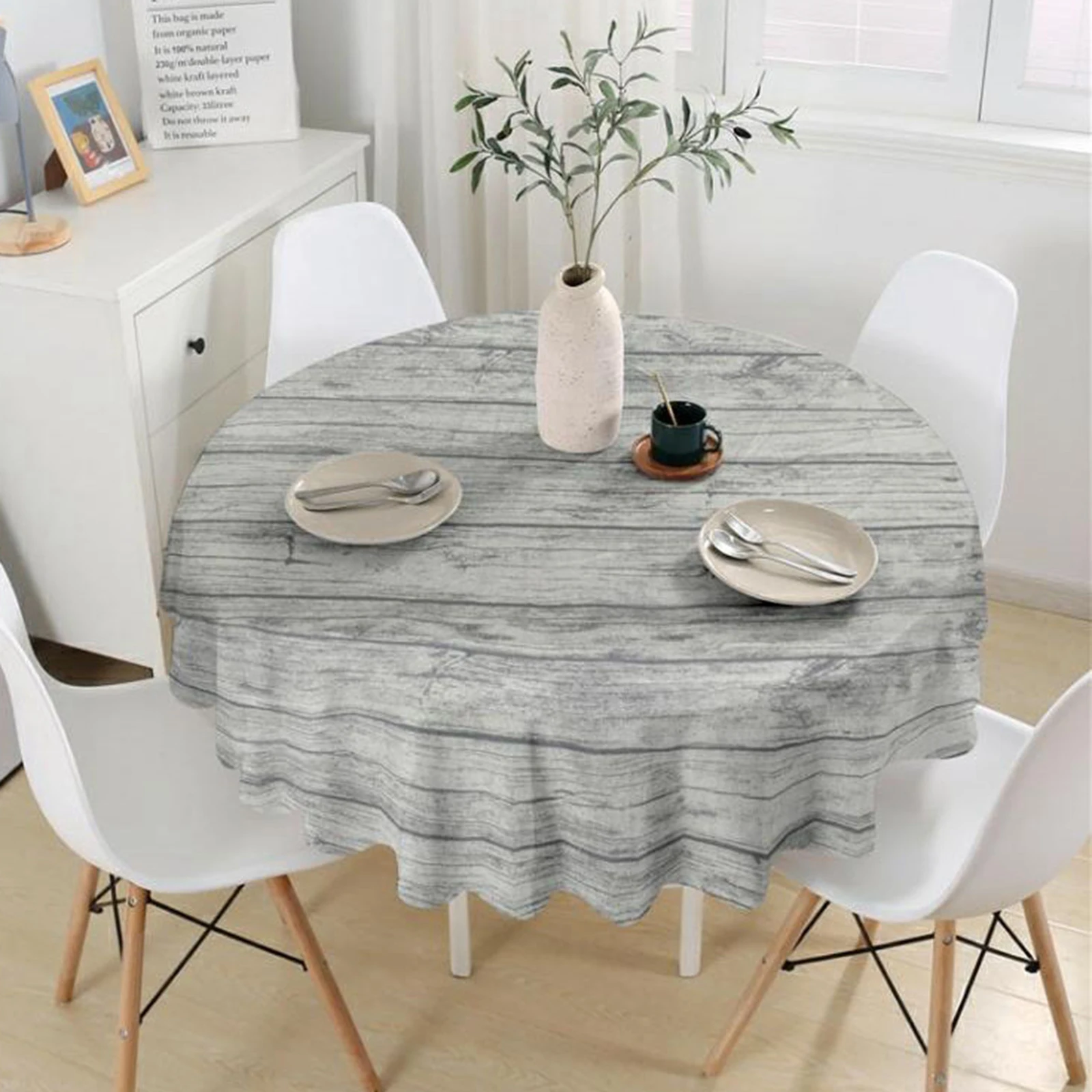 Round Tablecloth Polyester Cotton Reusable Tablecloth Table Covers ,Washable Table Cloths for Party Kitchen Dinning Tables 
Round Tablecloth Polyester Cotton Reusable Tablecloth Table Covers ,Washable Table Cloths for Party Kitchen Dinning Tables