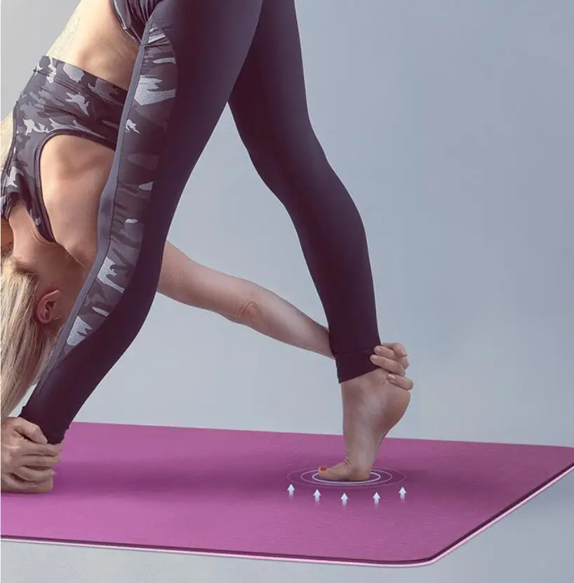 TPE Yoga Mat Non Slip Carpet Mat For Beginner Environmental Fitness Gymnastics Mats Double Color Quality Sport Mat 0.6cm
TPE Yoga Mat Non Slip Carpet Mat For Beginner Environmental Fitness Gymnastics Mats Double Color Quality Sport Mat 0.6cm