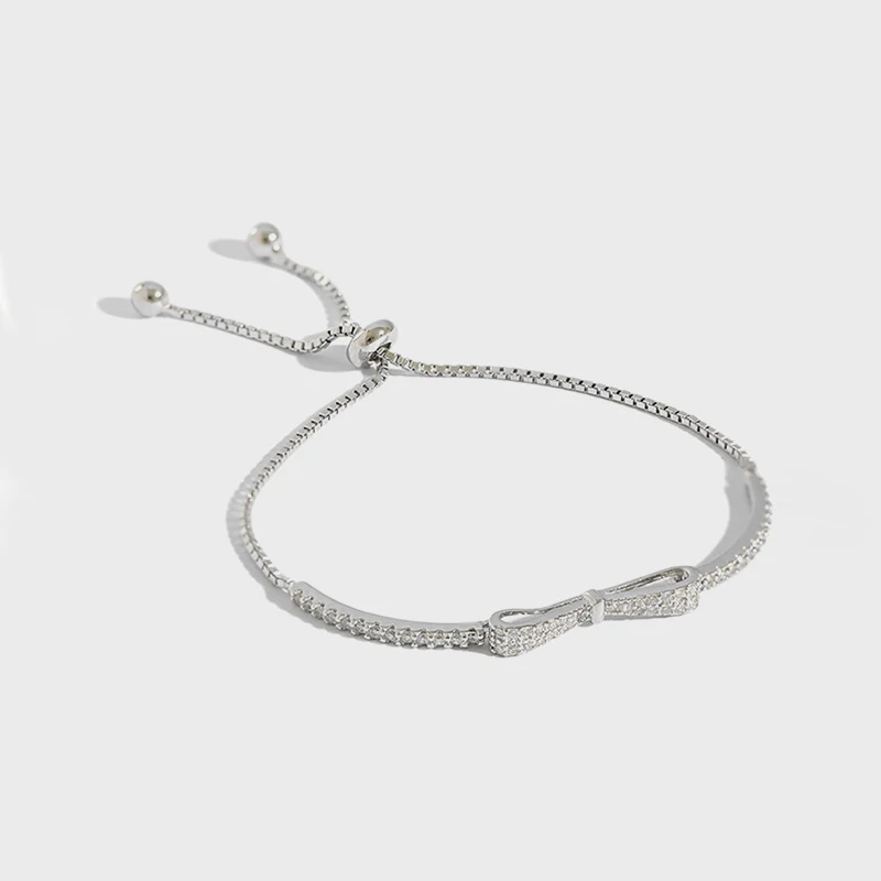 Full 925 Sterling Silver Trendy Stackable Bow Bracelets Cuff for Women Wedding Cubic Zircon Crystal CZ Bracelet Party Jewelry 
Full 925 Sterling Silver Trendy Stackable Bow Bracelets Cuff for Women Wedding Cubic Zircon Crystal CZ Bracelet Party Jewelry