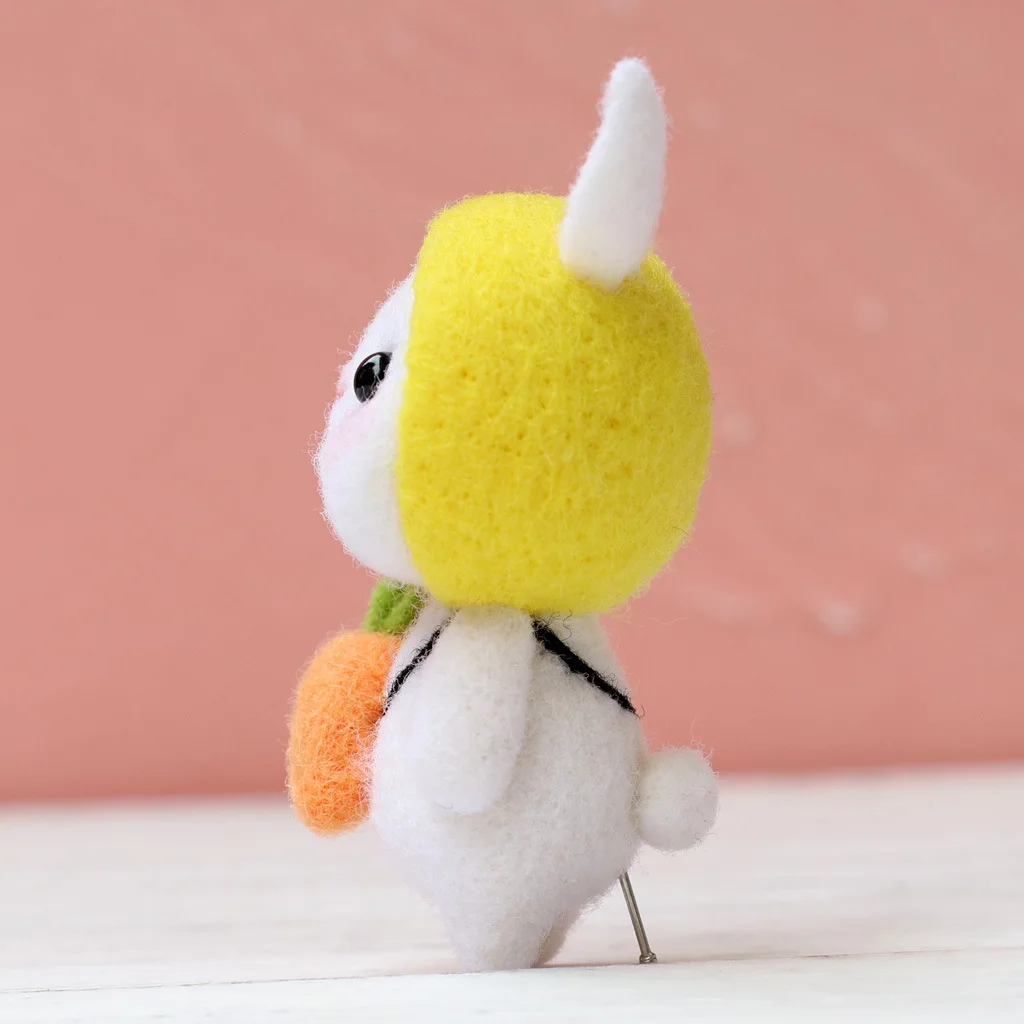 DIY Wool Felt Plush Needle Poked Kitting DIY Cute Animal Rabbit Felting Package Non-Finished Handmade Pets Toy For Baby Kids
DIY Wool Felt Plush Needle Poked Kitting DIY Cute Animal Rabbit Felting Package Non-Finished Handmade Pets Toy For Baby Kids