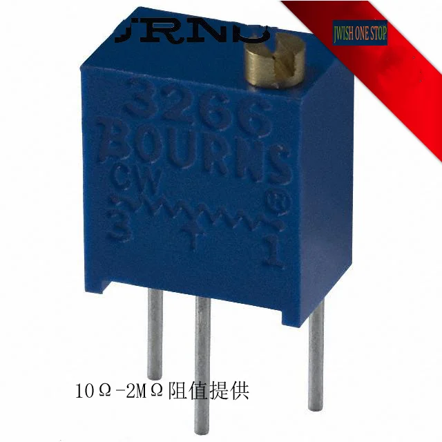 3266W-1-102LF Trimmer Potentiometer Adjustable Resistance 
3266W-1-102LF Trimmer Potentiometer Adjustable Resistance