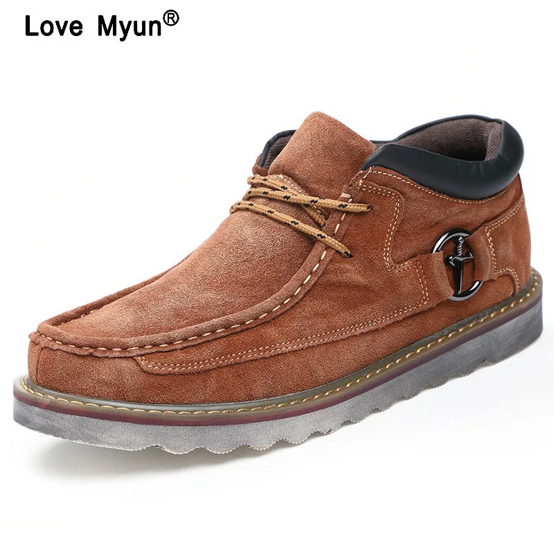 Autumn Winter Male Classic Split Natural Leather Warm Snow Boots Men's Woollen Plush Ankle Boots Shoes thn89
Autumn Winter Male Classic Split Natural Leather Warm Snow Boots Men's Woollen Plush Ankle Boots Shoes thn89