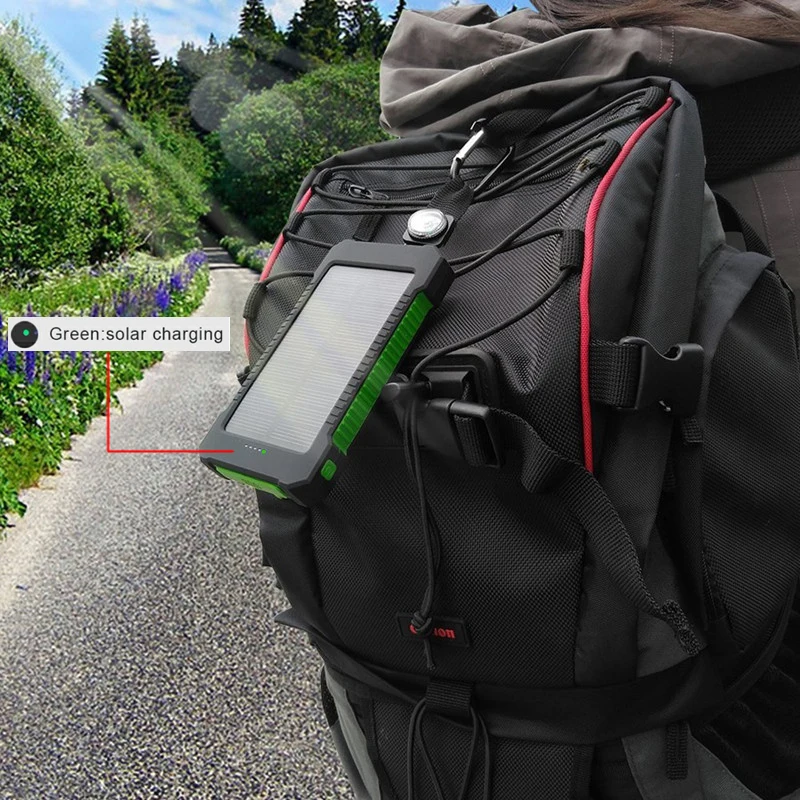 Hot Solar Power Bank Waterproof 20000mAh Solar Charger 2 USB Ports External Charger Powerbank for Xiaomi MI iPhone 8 CD5
Hot Solar Power Bank Waterproof 20000mAh Solar Charger 2 USB Ports External Charger Powerbank for Xiaomi MI iPhone 8 CD5