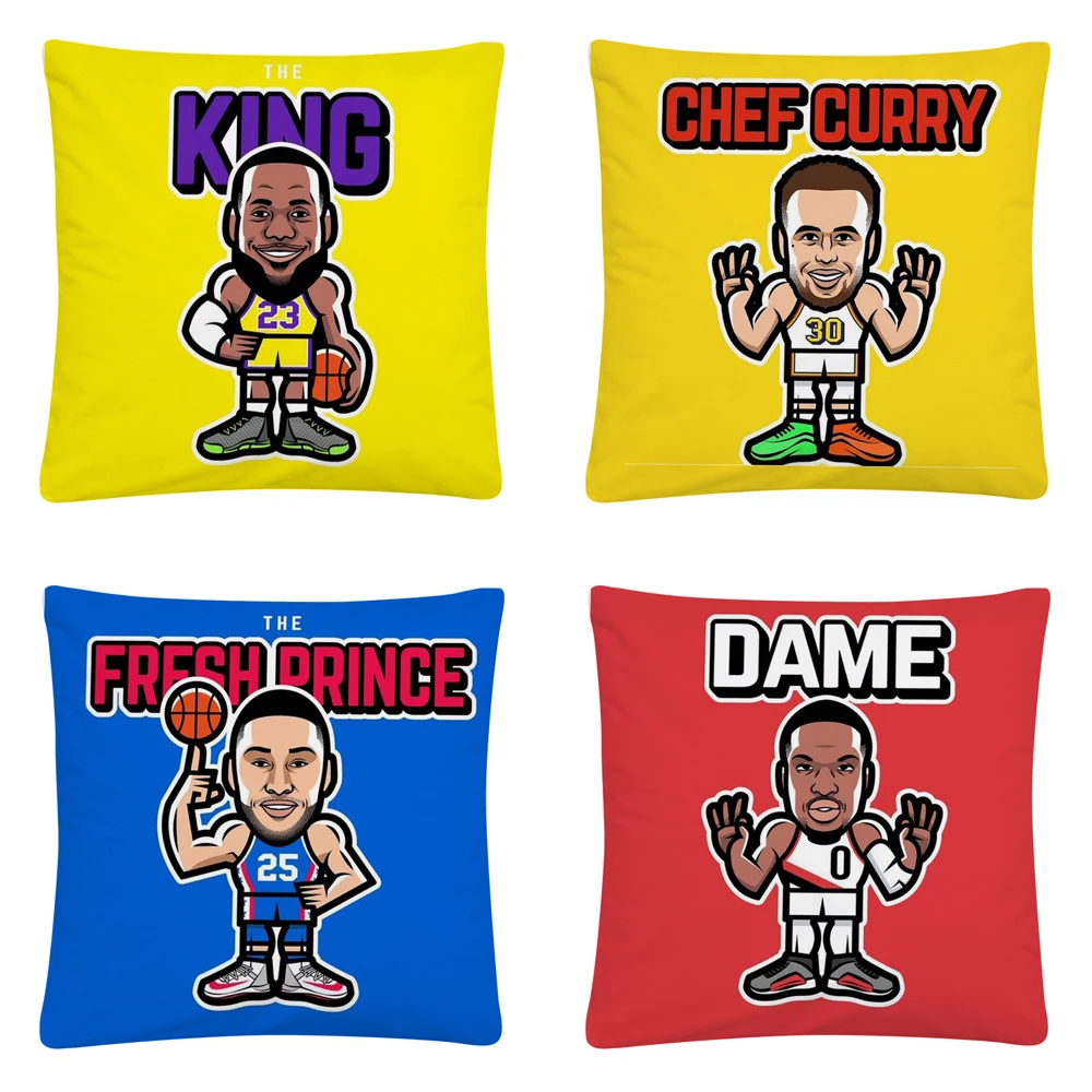 Basketball star homemade cartoon pattern Soft Short Plush Cushion Cover Pillow Case for Home Sofa Car Decor Pillowcase 45X45 cm
Basketball star homemade cartoon pattern Soft Short Plush Cushion Cover Pillow Case for Home Sofa Car Decor Pillowcase 45X45 cm