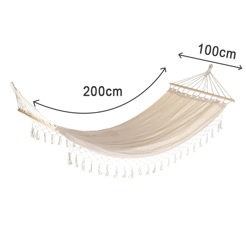 Hammock Swing Chair Nordic style hand-woven Fringe Single Double Hammock Net Out/Indoor Hanging Hammock Swings
Hammock Swing Chair Nordic style hand-woven Fringe Single Double Hammock Net Out/Indoor Hanging Hammock Swings