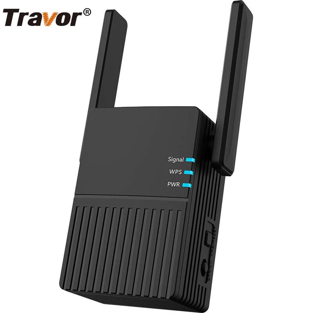 Travor 1200Mbps WiFi Repeater Signal Range Extender Booster Long Range Dual Band Wireless Wifi Repeater Network Amplifier
Travor 1200Mbps WiFi Repeater Signal Range Extender Booster Long Range Dual Band Wireless Wifi Repeater Network Amplifier