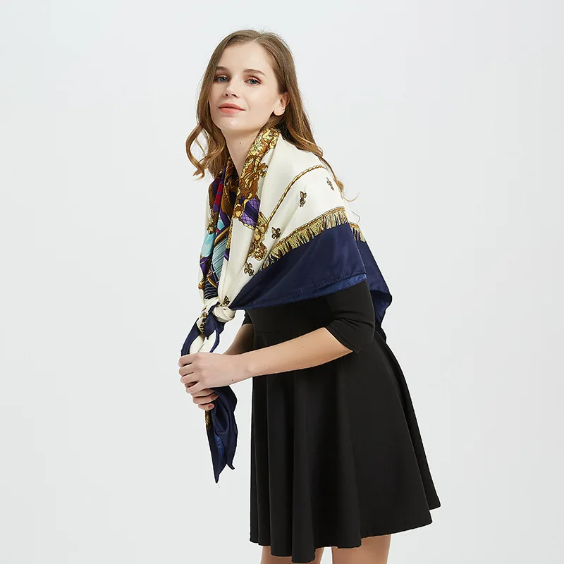 Mulberry Scarf Women Silk Scarf Luxury Shawl Scarves Beach Cover-ups Bandana Hijabs Bufand de seda Foulard en soie solar playa
Mulberry Scarf Women Silk Scarf Luxury Shawl Scarves Beach Cover-ups Bandana Hijabs Bufand de seda Foulard en soie solar playa