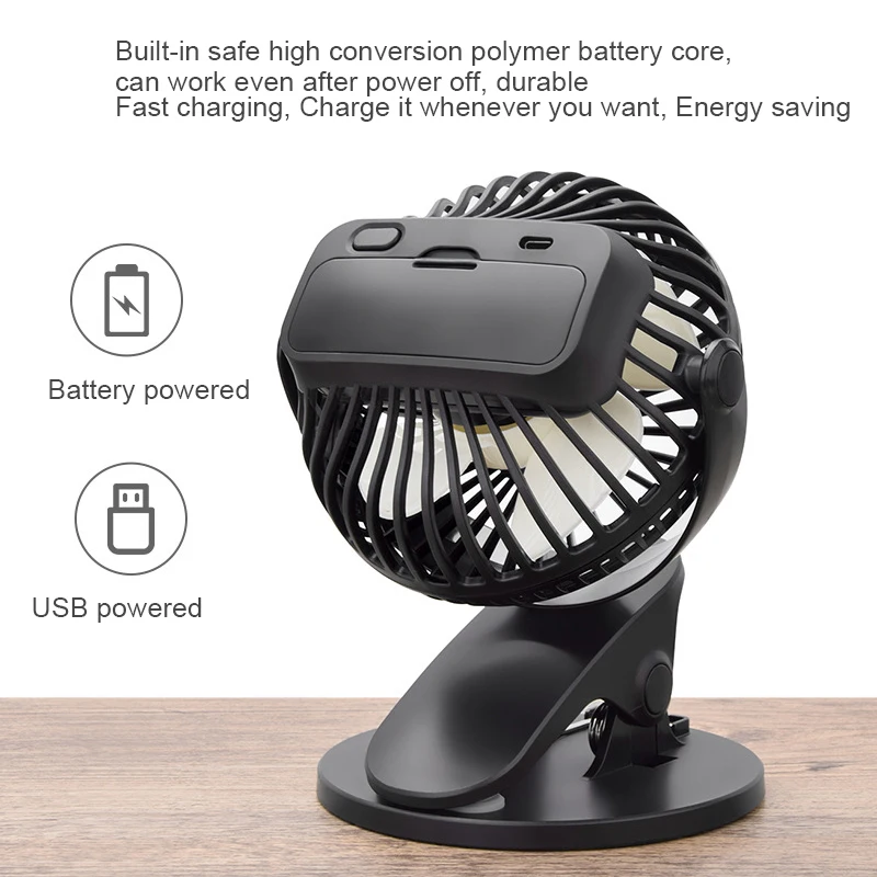 2000Mah Portable Handheld Small Fan New Clip USB Fan Charging Desktop Mini Portable Desktop Fan Desktop Outdoor
2000Mah Portable Handheld Small Fan New Clip USB Fan Charging Desktop Mini Portable Desktop Fan Desktop Outdoor