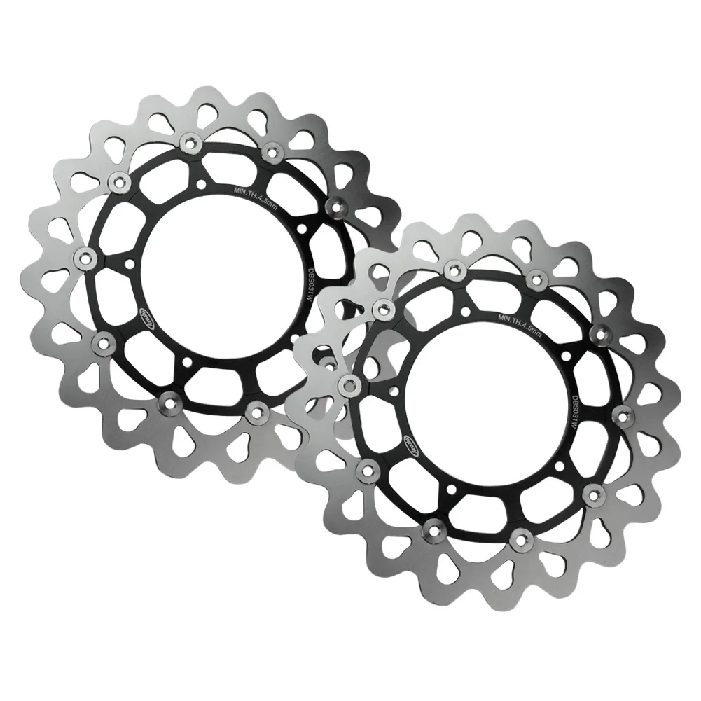 Motorbike Front Brake Disc Rotors for Yamaha FZ1 / FZ1 FAZER / FZ1 FAZER ABS /YZF R1 R1M /VMAX Black 2PCS
Motorbike Front Brake Disc Rotors for Yamaha FZ1 / FZ1 FAZER / FZ1 FAZER ABS /YZF R1 R1M /VMAX Black 2PCS