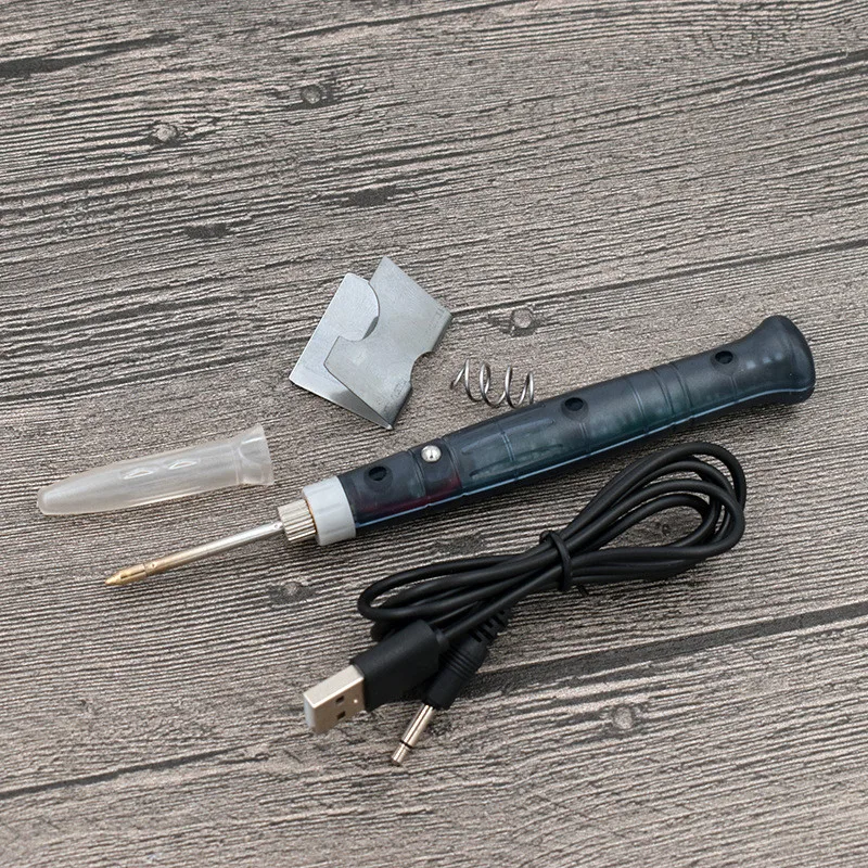 USB Soldering Iron Electric Heating Tools Rework With Indicator Light Welder Pen 6.82*0.78inch Welding Soldering Iron Kit
USB Soldering Iron Electric Heating Tools Rework With Indicator Light Welder Pen 6.82*0.78inch Welding Soldering Iron Kit