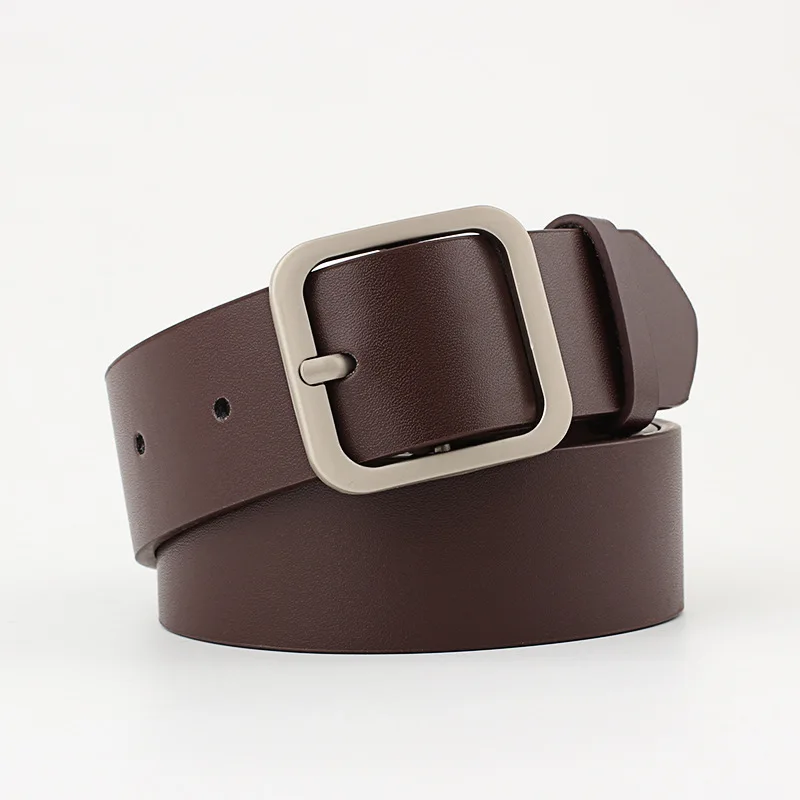 women's leather belt Gold Grind arenaceous Buckle Jeans Belts for Women Fashion Students Casual waist belt Trousers Harajuku
women's leather belt Gold Grind arenaceous Buckle Jeans Belts for Women Fashion Students Casual waist belt Trousers Harajuku
