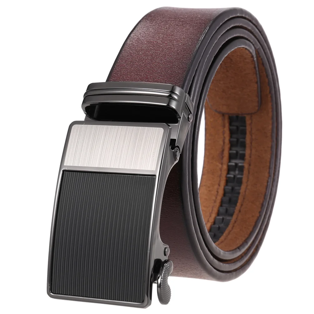 New Men's Leather Belt Automatic Buckle Cowhide Vintage Belt Men Belt LY136-22433-3 Belts for Men Luxury Designer Brand
New Men's Leather Belt Automatic Buckle Cowhide Vintage Belt Men Belt LY136-22433-3 Belts for Men Luxury Designer Brand