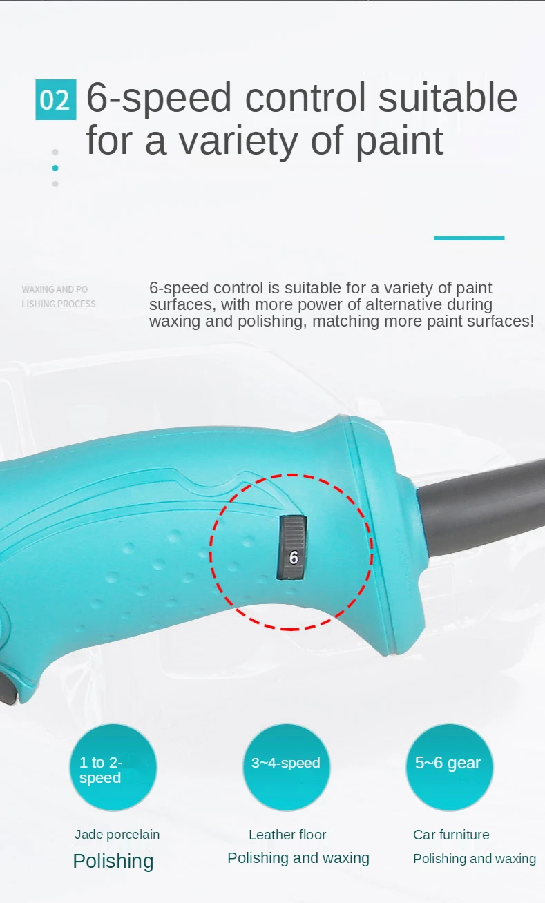 New type vertical speed regulating plane automobile polishing machine precision mirror polishing sealing glaze waxing machine
New type vertical speed regulating plane automobile polishing machine precision mirror polishing sealing glaze waxing machine