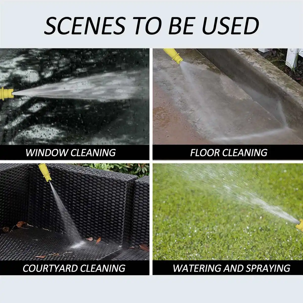 24V 800W Cordless High Pressure Car Washer Gun Handheld Auto Spray Powerful Car Washer Garden Water Jet Foam Generator 2 Battery
24V 800W Cordless High Pressure Car Washer Gun Handheld Auto Spray Powerful Car Washer Garden Water Jet Foam Generator 2 Battery