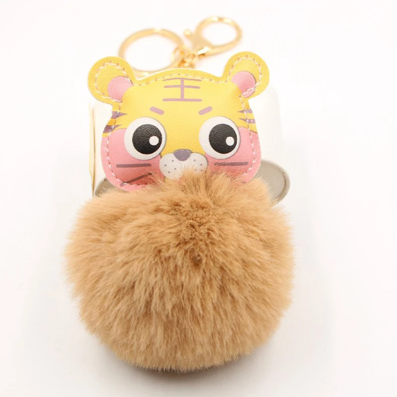 Tiger Leather Fur Ball Bag Key Chain Pendant Cartoon Animal Doll Plush Toy Accessories Wholesale Soft Faux Rabbit Fur Keychain
Tiger Leather Fur Ball Bag Key Chain Pendant Cartoon Animal Doll Plush Toy Accessories Wholesale Soft Faux Rabbit Fur Keychain