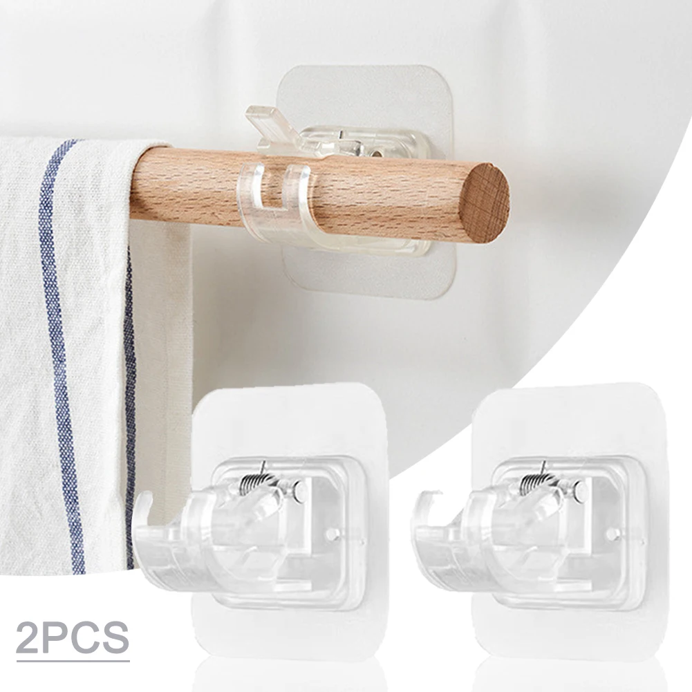 2PCS Curtain Rod Bracket Adjustable Clear Wall Bracket Hooks Self Adhesive Rods Hanger for Home Curtain Rod Hanging Clip Hook
2PCS Curtain Rod Bracket Adjustable Clear Wall Bracket Hooks Self Adhesive Rods Hanger for Home Curtain Rod Hanging Clip Hook